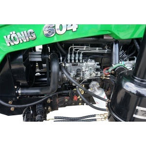 Tractor cu semicabina 60HP Hanwo E3, motor Xinchai III cu roti 8.3-20/12.4-28 Konig Traktoren 604 - Img 9