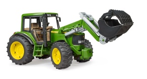 Tractor John Deere 6920 cu încărcător frontal - Bruder - Img 2