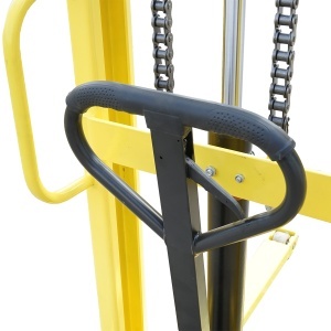 Transpalet manual cu sarcina maxima 1T inaltime maxima 1.6m - Img 9