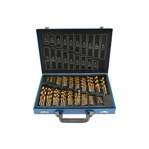 Trusa 170 burghie HSS pentru metal DIN 338 Breckner Germany