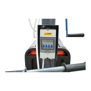 Turn de iluminat LED mobil, telescopic 4x200W 4.5KW inaltime 1800-4800mm cu generator diesel - Img 5