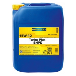Ulei motor Camioane RAVENOL Turbo plus SHPD SAE 15W-40 20L