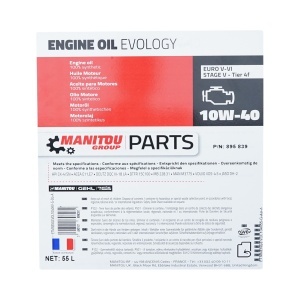 Ulei motor Manitou 10W40 Evology 55L - Img 3