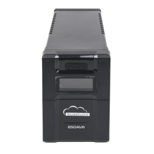 UPS SilverCloud SafePC 650AVR putere 360W ecran LCD software monitorizare PC - Img 2