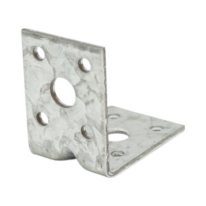 Vinclu de imbinare cu intaritura 50x50x35mm, grosime 2.5mm, otel zincat - Img 4