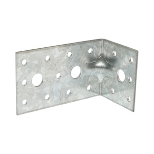 Vinclu de imbinare cu intaritura 90x55x55mm, grosime 2mm, otel zincat - Img 2