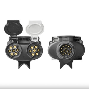 Adaptor 13 pini la 2x 7-pini tip N & S - Img 3