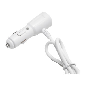 Adaptor bricheta auto dubla 12/24V si 1 port USB 5V 1000mA alb - Img 6