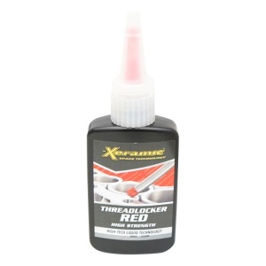 Adeziv blocare, etansare filet 50 ML rosu cu rezistenta inalta Xeramic - Img 1