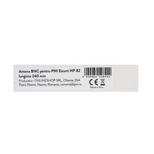 Antena BNC pentru PNI Escort HP 82, lungime 240 mm - Img 4