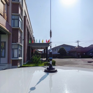 Antena CB PNI S75, 75 cm, cu fluture, magnet 125mm si reflectometru PNI SWR-300 pentru masurare SWR - Img 5