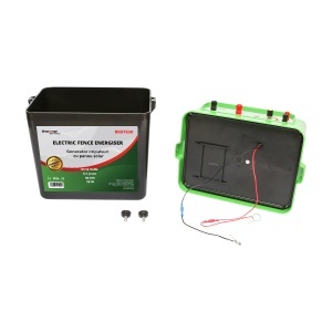 Aparat generator impulsuri 12V 6.2 Joule 40km cu panou solar 20W gard electric Breckner Germany - Img 7