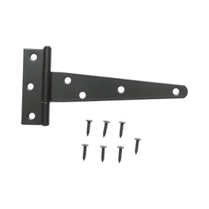 Balama poarta tip T 70x151mm, otel negru, suruburi incluse