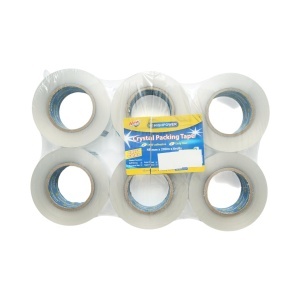 Banda adeziva scotch transparenta OPP 48mm x 200m pentru ambalare HighPower - Img 6