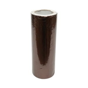 Banda butilica hidroizolanta autoadeziva 100mm x 5m cu folie de aluminiu maro RAL8011 Breckner Germany - Img 3
