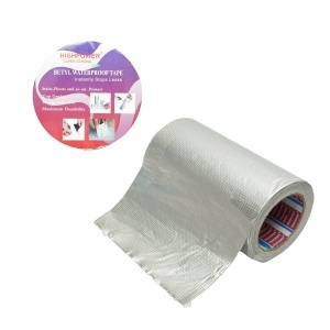 Banda butilica hidroizolanta autoadeziva 200mm x 5m cu folie de aluminiu HighPower