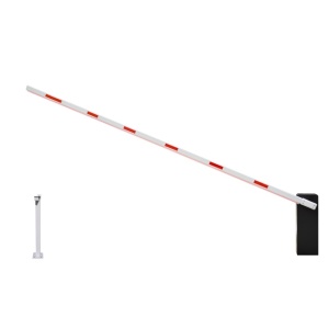 Bariera acces parcare stanga PNI BPL505D cu Led, lungime bariera 5m, telecomanda inclusa - Img 2