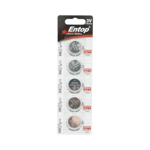 Baterie litiu CR2025 3V tip pastila 5 buc/set Entop - Img 2
