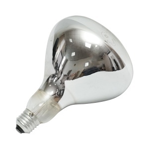 Bec pentru incalzire pui, animale cu infrarosu E27, 150W, 220V - Img 3