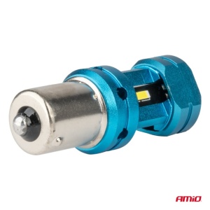 Becuri LED CANBUS BA15S P21W R10W R5W 4SMD 12-24V - Img 3