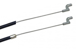 Cablu acceleratie simplu motocoasa Stihl FS 55 (125cm) 2 capete "Z" - Img 3