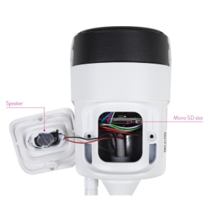 Camera supraveghere video PNI House IP52 2MP 1080P wireless cu IP, stand-alone, de exterior si interior si slot microSD, mod noapte - Img 5