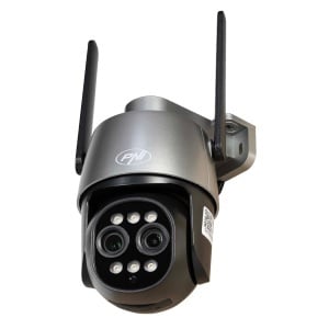 Camera supraveghere video PNI House IP574 cu Wi-Fi, PTZ, dual lens 4MP + 4MP, zoom optic 10X, IP65 - Img 7