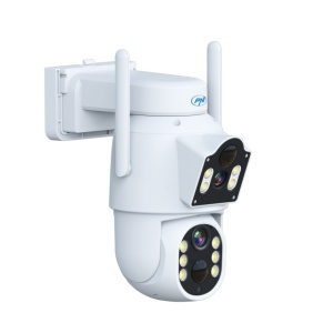 Camera supraveghere video PNI IP792 dual lens 2MP + 2MP, panou solar 3W, acumulator 6000mAh incorporat, detectie miscare, slot card micro SD, vizibilitate nocturna, audio bidirectional, IP65 - Img 2