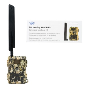 Camera vanatoare PNI Hunting 480C PRO, 24MP, cu Internet 4G, GPS unghi vizualizare 60° - Img 5