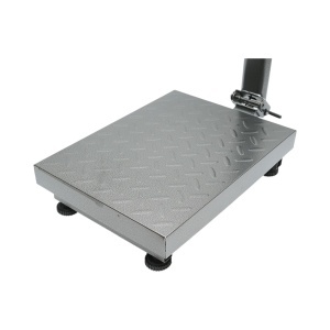 Cantar electronic de podea 150kg tip platforma 400x300mm cu brat pliabil, afisaj LCD Breckner Germany - Img 10