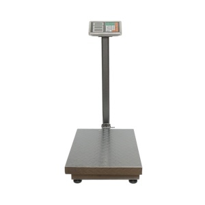 Cantar electronic de podea 700kg tip platforma 600x450mm cu brat pliabil, afisaj LCD