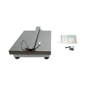 Cantar electronic de podea 700kg tip platforma 600x450mm cu brat pliabil, afisaj LCD - Img 2