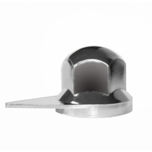 Capac piulita roata cromat cu indicator 32 mm