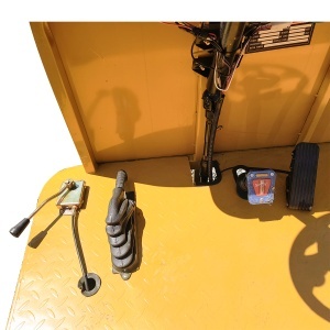 Carucior electric platforma cu 2 banchete pentru transport marfa 800W, 48V, 2.5x1.25m sarcina maxima 800Kg THOR - Img 6