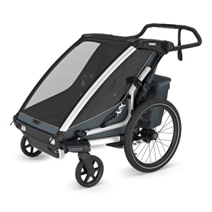 Carucior multisport double Thule Chariot Cross 2, Dark Slate - Img 5