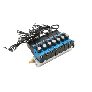 Caseta electroventil troliu CD Tractor Forestier 12V 5 inchis, 2 deschis - Img 4