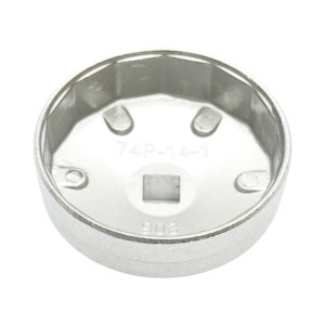 Cheie filtru ulei tip cupa 74mm x 14 laturi, patrat 1/2 inch Breckner Germany - Img 4