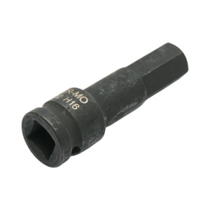 Cheie tubulara de impact bit hexagonal H16, 78mm, patrat 1/2 inch Cr-Mo Breckner Germany - Img 5