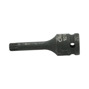 Cheie tubulara de impact bit spline M10, 78mm, patrat 1/2 inch Cr-Mo Breckner Germany - Img 3
