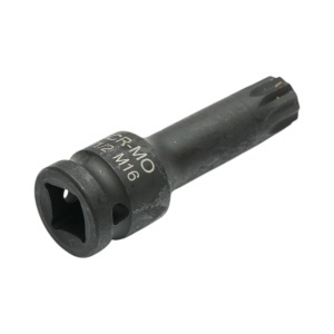 Cheie tubulara de impact bit spline M16, 78mm, patrat 1/2 inch Cr-Mo Breckner Germany - Img 5