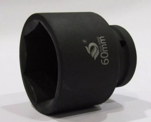 Cheie tubulara impact lunga hexagonala 60mm