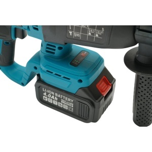 Ciocan rotopercutor 2.5J cu 2 acumulatori 21V, 4Ah Li-ion, brushless, SDS-Plus, 4 functii, frecventa 0-4550 lovituri /min Breckner Germany - Img 13