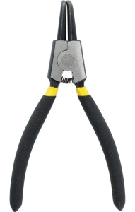Clește Drel pentru inele de siguranță 180 mm, exterior, curbat