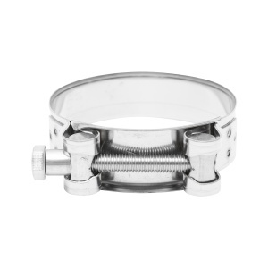 Colier forta, clema inox cu surub 304SS pentru furtunuri 74-79mm Breckner Germany