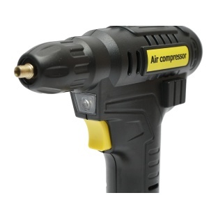 Compresor aer auto umflat roti portabil digital 12V/120W, 150 PSI, iluminare LED, baterie Li-ion 2000mAh Breckner Germany - Img 6