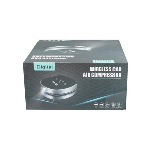 Compresor aer cu touch screen, acumulator 2500mAh, presiune maxima 8.27 Bar, tensiune alimentare 12.6V/1A, wireless Breckner Germany - Img 8