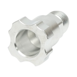 Conector pistol de vopsit DeVilbiss M16x1.5mm aluminiu - Img 2