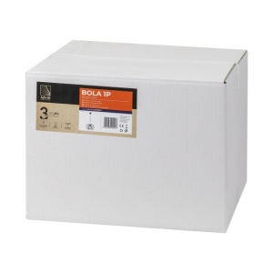 Corp de iluminat suspendat ADVITI BOLA 1P AD-LD-6221BE27, E27, maxim 60W, negru - Img 4