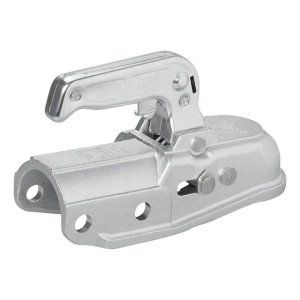 Cuplaj remorca 40/45/50mm 3500 Kg ax rotund cu sistem de franare - Img 2