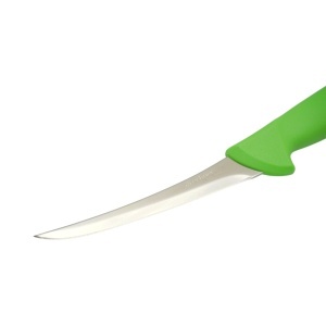 Cutit dezosat curbat profesional 15cm, lama otel 5Cr15MoV, maner Nylon verde Breckner Germany - Img 6